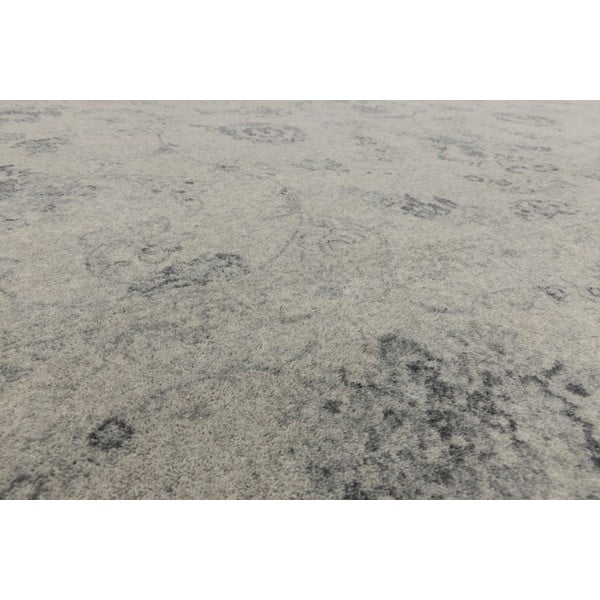 Tappeto in lana beige 170x240 cm Calisia Vintage Flora - Agnella-image-4