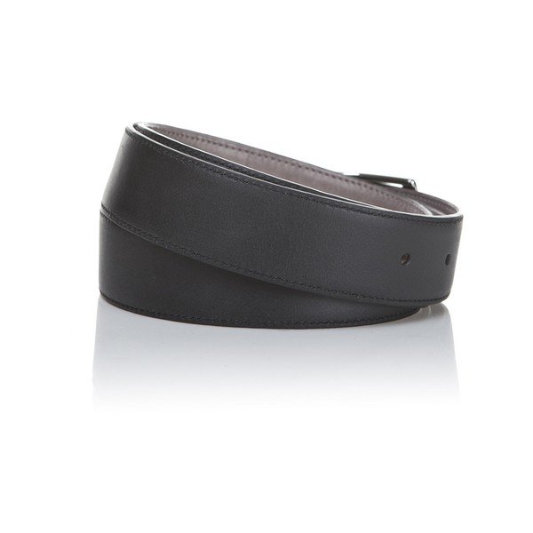 Kožený pásek Black Grey, 130 cm-image-1