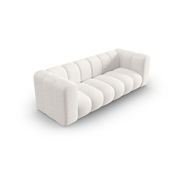 Divano bianco 228 cm Lupine - Micadoni Home-image-3