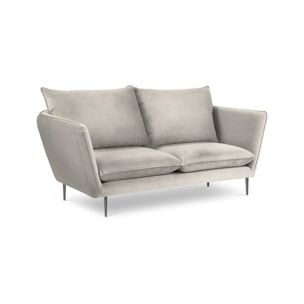 Divano in velluto beige Acacia, lunghezza 175 cm - Mazzini Sofas-image-4