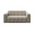 Divano marrone chiaro rivestito in velluto 199 cm Tuil – Rodier