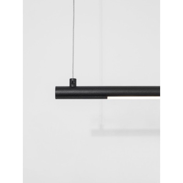 Lampadario LED nero opaco in alluminio Elettra – Nova Luce-image-3