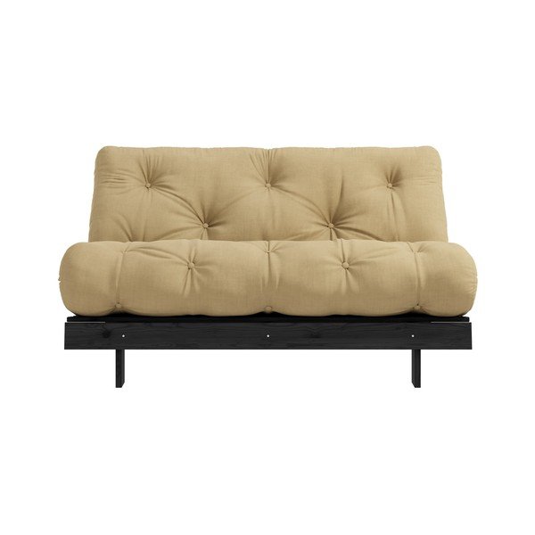 Divano color senape allungabile 140 cm Roots – Karup Design-image-3