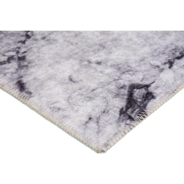 Tappeto lavabile grigio chiaro 230x160 cm - Vitaus-image-2