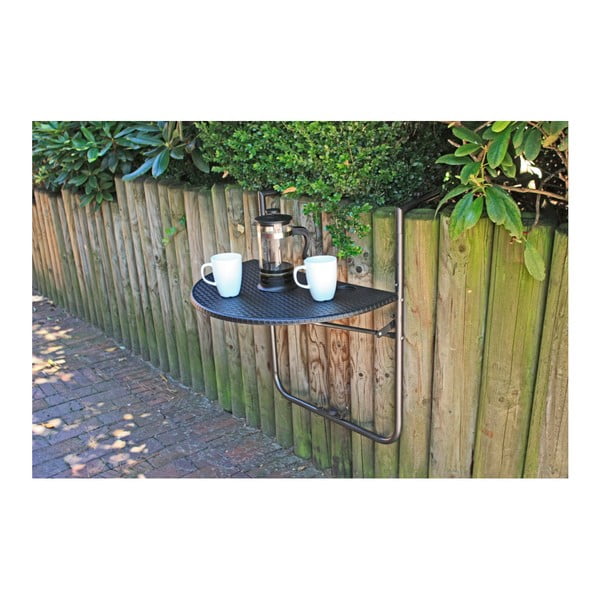 Tavolo da balcone sospeso 36x70 cm Ventana - Garden Pleasure-image-1