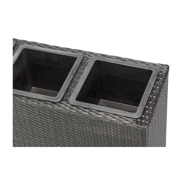 Fioriera da esterno in Patteo nero Rose - Bonami Essentials-image-2