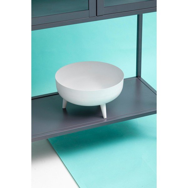 Vetrina grigia in acciaio 75x150x35 cm Acier – Premier Housewares-image-3