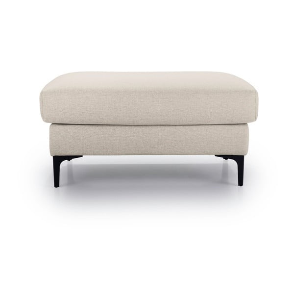 Pouf marrone e beige Henry - Scandic