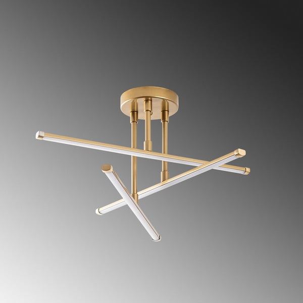 Plafoniera LED dorata 26x51 cm Umut – Opviq lights-image-1