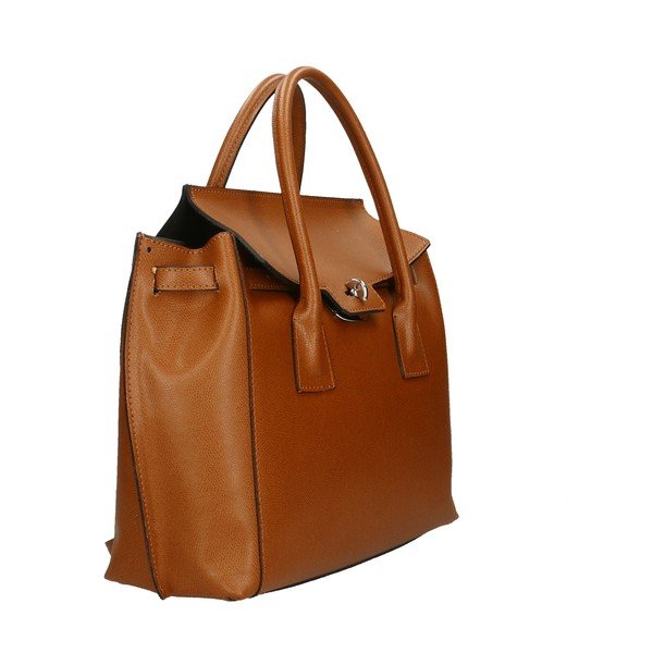 Borsa in pelle marrone - Chicca Borse-image-4