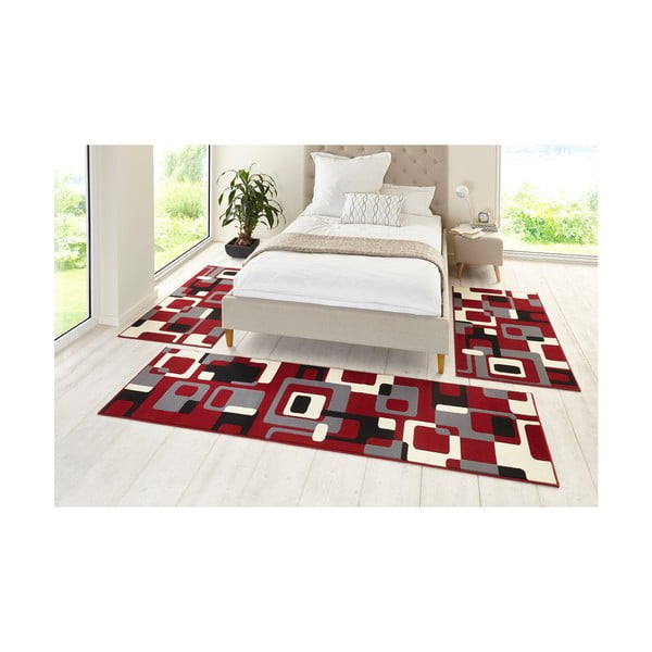 Corridore rosso Hamla , 80 x 150 cm Retro - Hanse Home-image-2