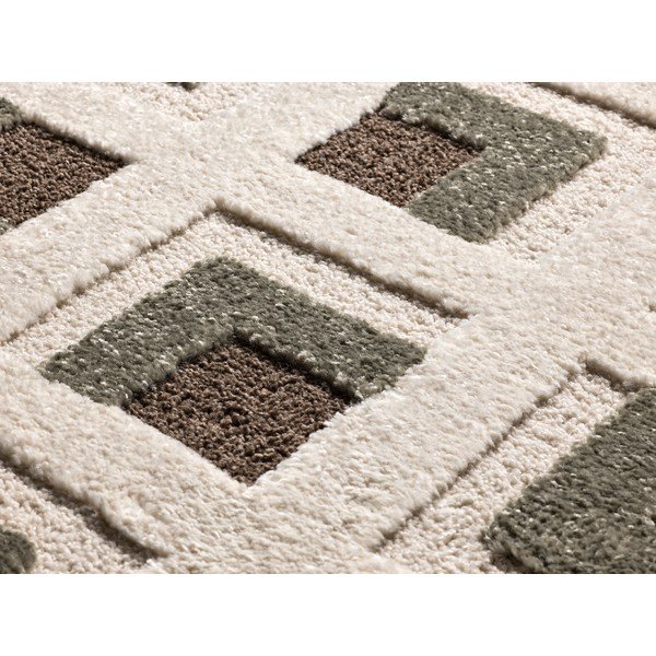Tappeto marrone/beige 200x290 cm Candela – Universal-image-3