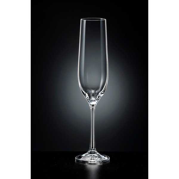 Set di 6 bicchieri da champagne , 190 ml Viola - Crystalex-image-1