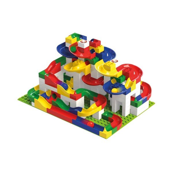 Set di costruzioni pista di palline , 213 pezzi - Hubelino