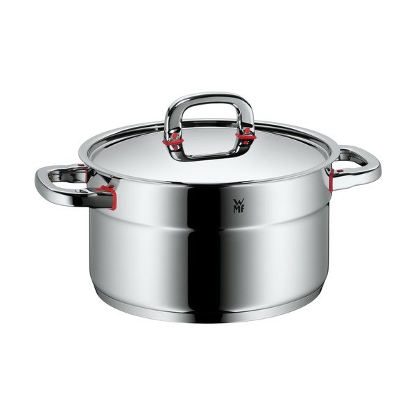 Nerezový hrnec na vývar s pokličkou WMF Cromargan® Premium A III, ⌀ 24 cm