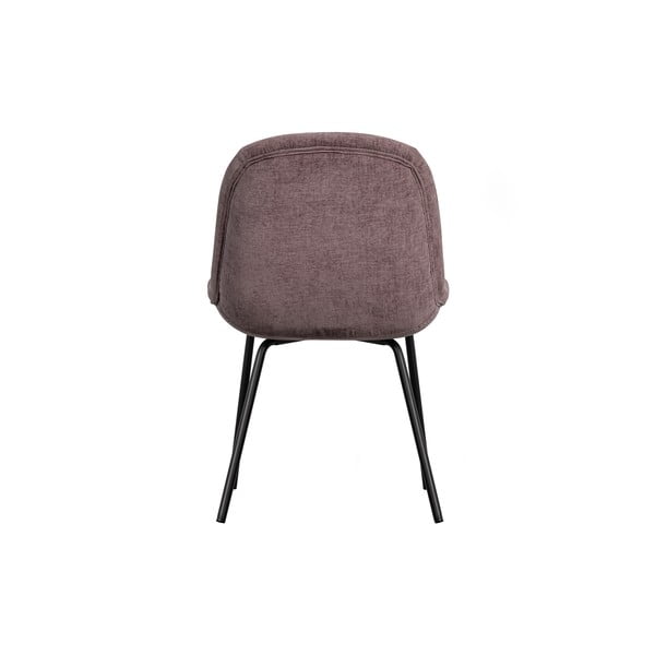 Sedie da pranzo in velluto color lavanda in set di 2 pezzi Crate - BePureHome-image-3