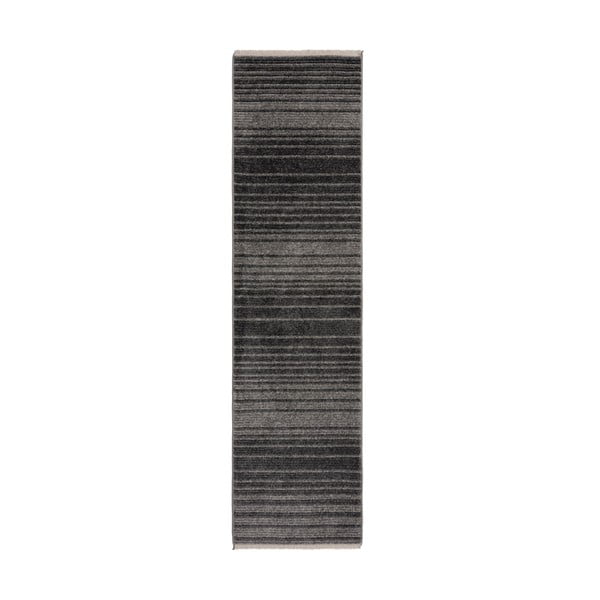 Runner grigio scuro 60x230 cm Camino - Flair Rugs