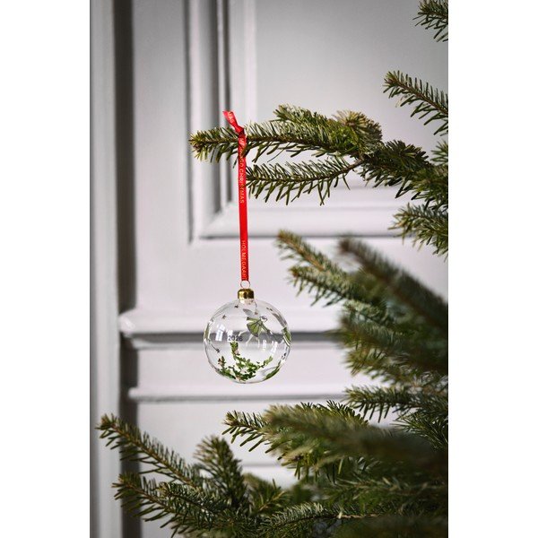 Decorazione per albero di natale in vetro soffiata a mano ø 8 cm Christmas – Holmegaard-image-1