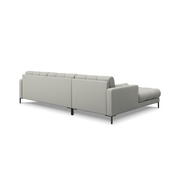 Divano angolare grigio chiaro, angolo sinistro Bali - Cosmopolitan Design-image-4