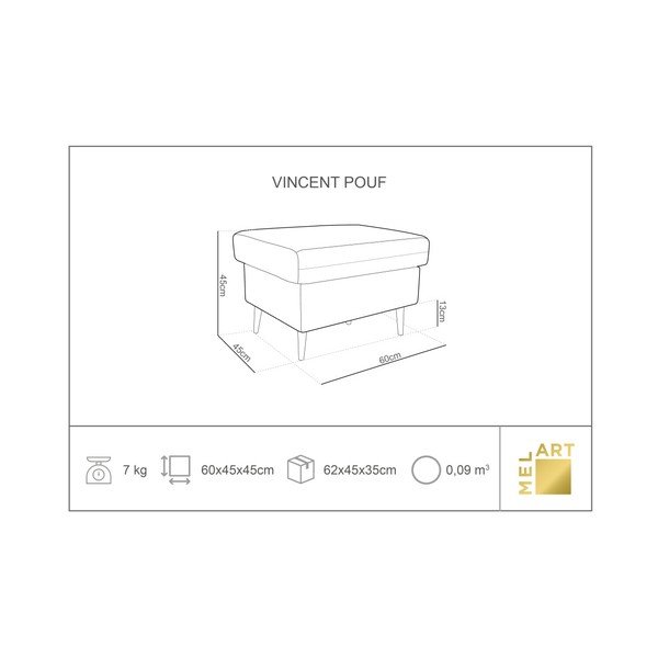 Pouf rosa Iris - Mazzini Sofas-image-1