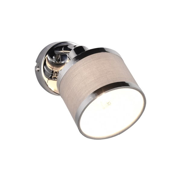 Lampada da parete in beige e argento ø 10 cm Arosa - Trio-image-1