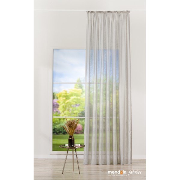 Tenda grigia 140x260 cm Lava - Mendola Fabrics-image-1