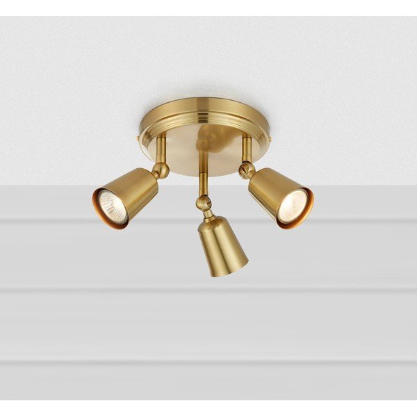 Plafoniera color ottone con struttura flessibile TIny – Markslöjd-image-1