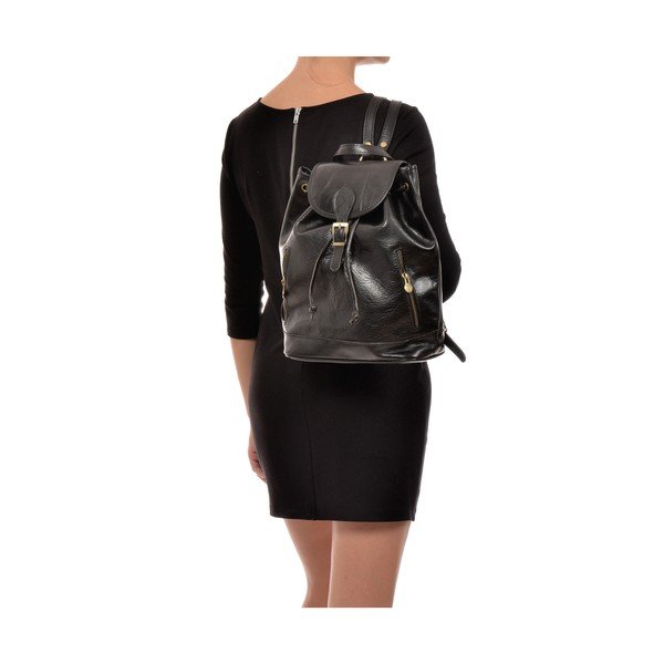 Zaino in pelle nera Cindy - Sofia Cardoni-image-4