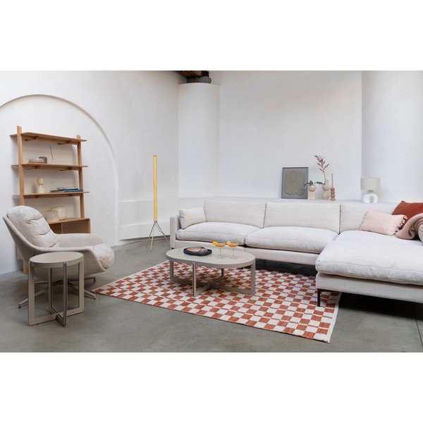 Libreria di colore naturale in frassino massiccio con porte scorrevoli 90x180x35 cm Rise – Zuiver-image-4