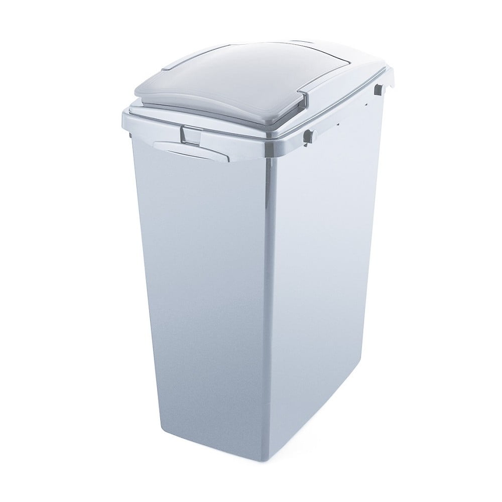 Cestino in plastica riciclata grigio Eco Range, 40 l - Addis | Cestini per la spazzatura
