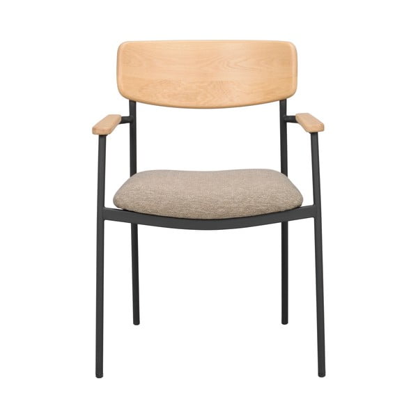 Sedie da pranzo in colore beige-naturale in set da 2 Maymont - Rowico-image-2