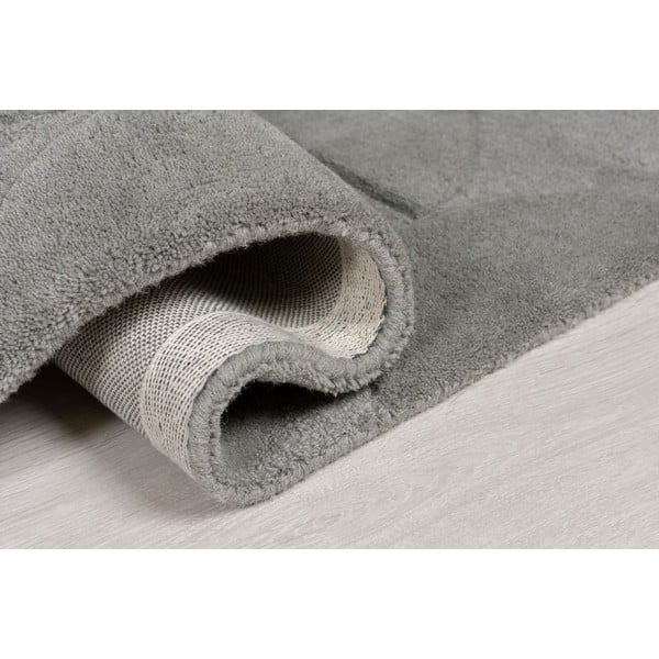 Tappeto in lana grigio 160x230 cm Gigi - Flair Rugs-image-2