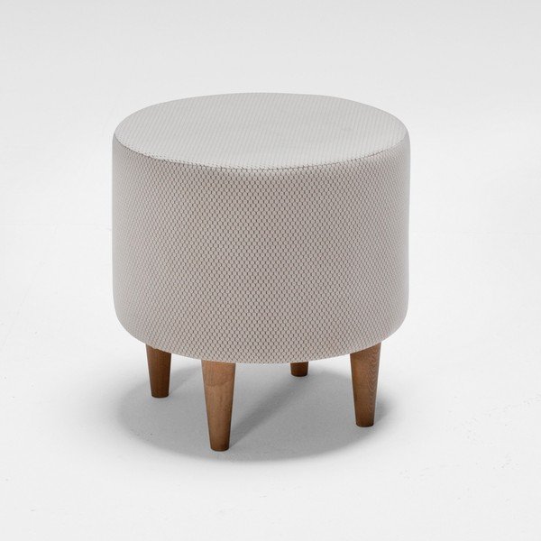 Sgabello Nora grigio chiaro Findik - Balcab Home-image-1