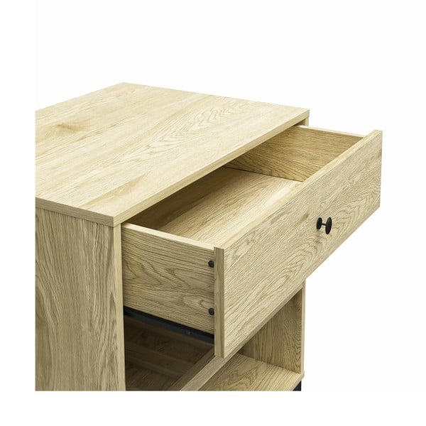 Mobile da vino in pino naturale per 6 bottiglie, 60x83 cm Tamlin - Støraa-image-4