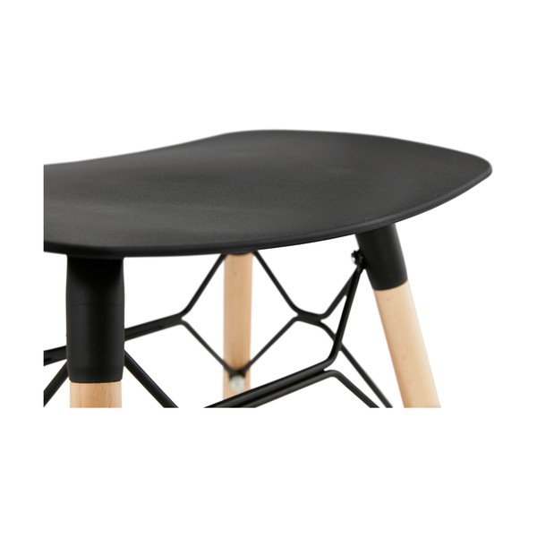 Sgabello nero Jartel - Kokoon-image-4