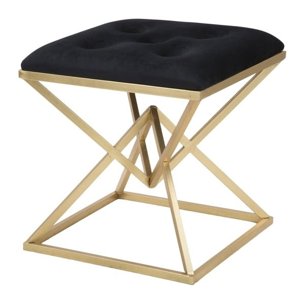 Sedia in nero e oro Piramid - Mauro Ferretti-image-1