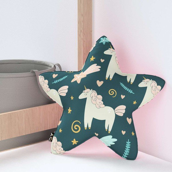 Cuscino per bambini Magic - Yellow Tipi-image-1