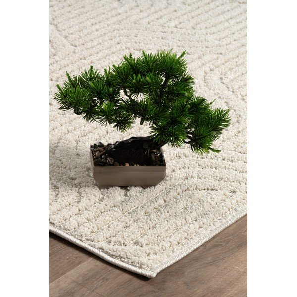 Tappeto color crema lavabile 150x230 cm Loopy – Mila Home-image-2