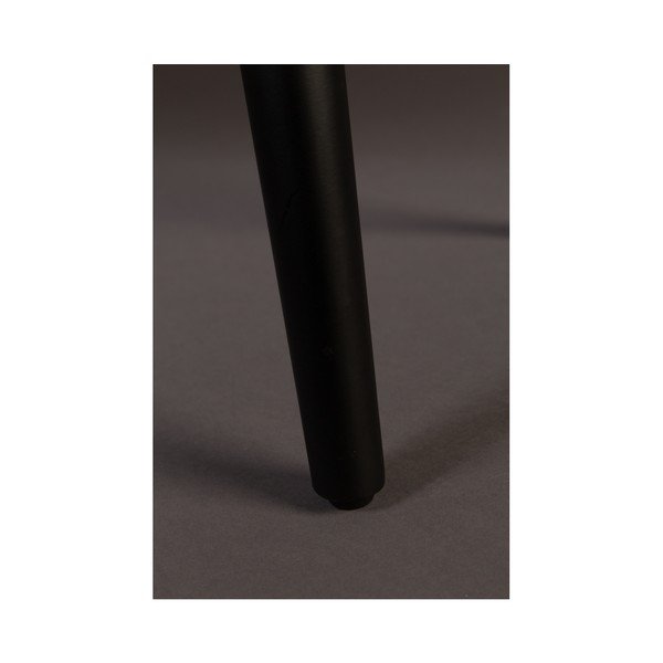 Panca con gambe in acciaio nero, lunghezza 120 cm Alagon - Dutchbone-image-3