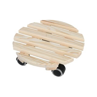 Supporto rotante per vaso in legno ø 29 cm (altezza totale 8 cm) Indoor – Esschert Design
