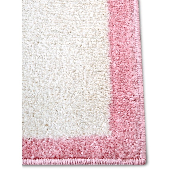 Tappeto per bambini rosa e bianco 120x170 cm Bouncy - Hanse Home-image-3