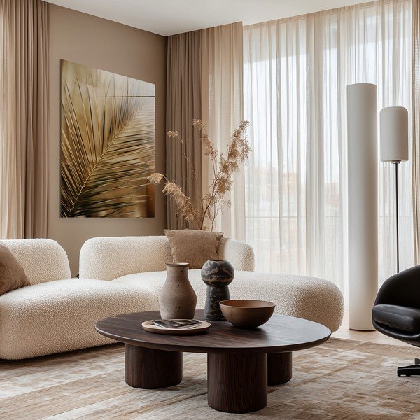 Dipinto stampato dipinto su vetro 80x120 cm Gold Palm  – Styler-image-2