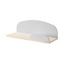 Mensola a muro grigia più grande Kiddy - Vipack