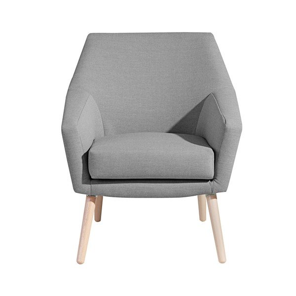 Poltrona grigia Linea Alegro - Max Winzer-image-1