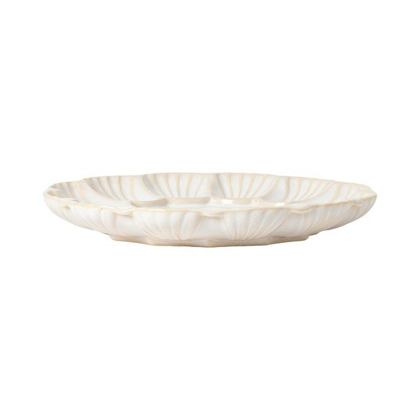 Piatto bianco in gres ø 25 cm Cristal – Costa Nova-image-2