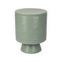 Tavolino rotondo in metallo ø 35 cm Sven – White Label