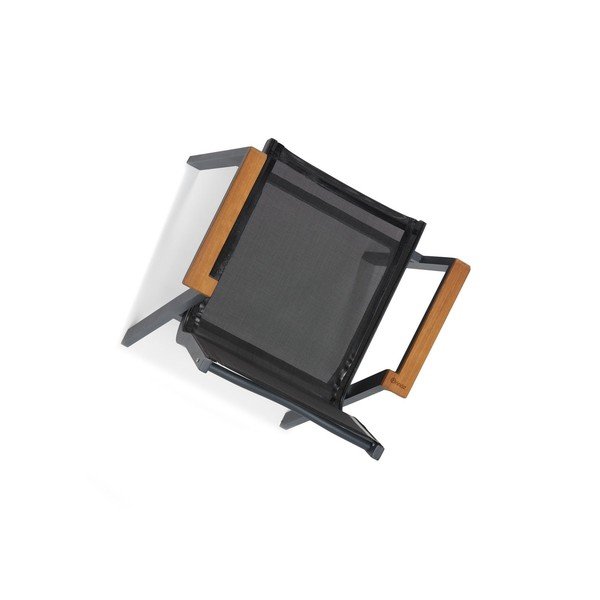 Set di 6 sedie da giardino in metallo nero Ottowa - Floriane Garden-image-2