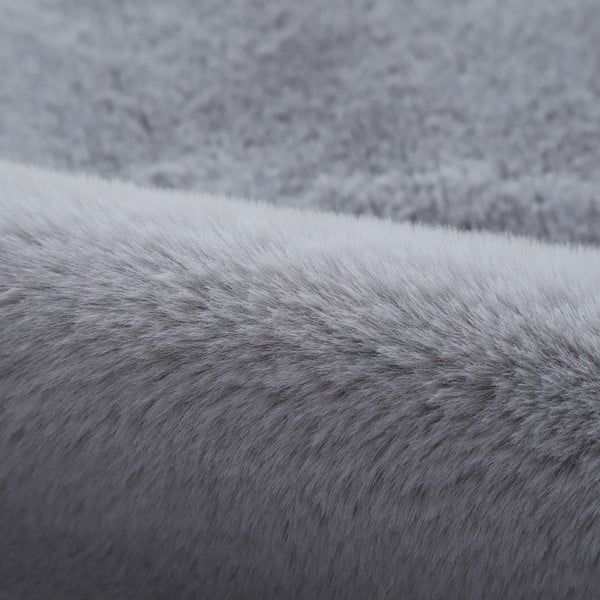 Pelliccia sintetica grigio chiaro 60x90 cm Caty - Ayyildiz Carpets-image-4