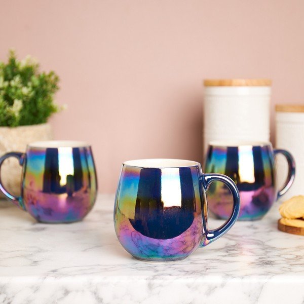 Tazza in gres arcobaleno Iridescent - Sabichi-image-1