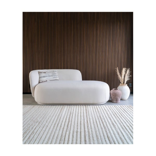 Tappeto in lana crema 160x230 cm Mango - House Nordic-image-1